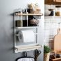 Magnetic refrigerator side multi-function storage holder.