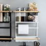 Magnetic refrigerator side multi-function storage holder.
