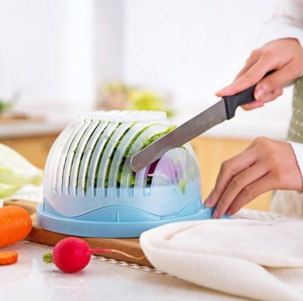 Salad and vegetable cutter, fruits and salad slicer.