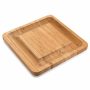 Cheese cutting and seriven bamboo board.