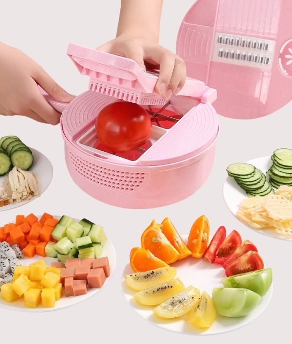 Multifunctional kitchen chopper for fruits and vegetables