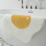 Attractive egg pring rug, suitable for kitchen, bathroom, bedroom and etc.