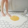 Attractive egg pring rug, suitable for kitchen, bathroom, bedroom and etc.