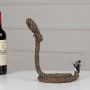 Suspended Rope Wine Rack