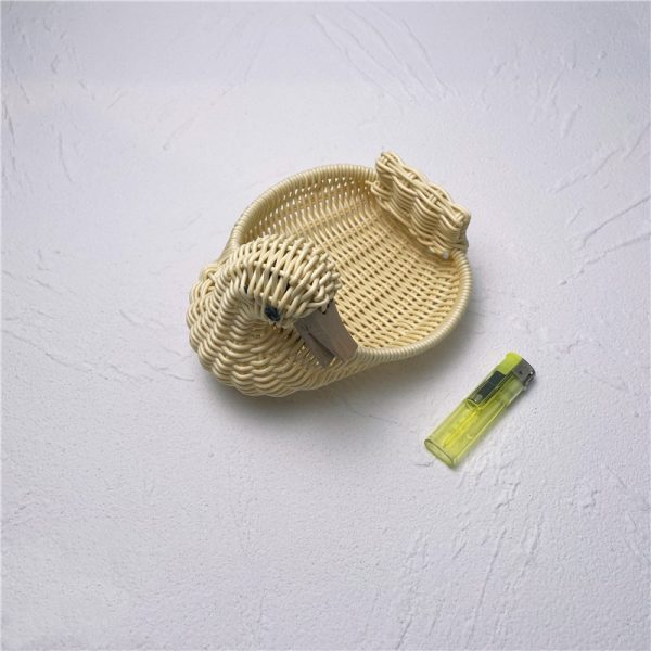Wicker Bamboo Storage Basket