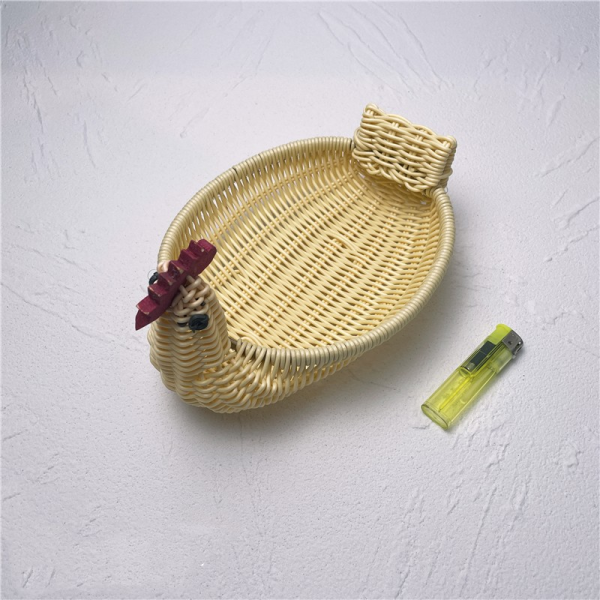 Wicker Bamboo Storage Basket