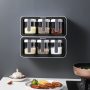 Wall-Mounted Spice Rack Set