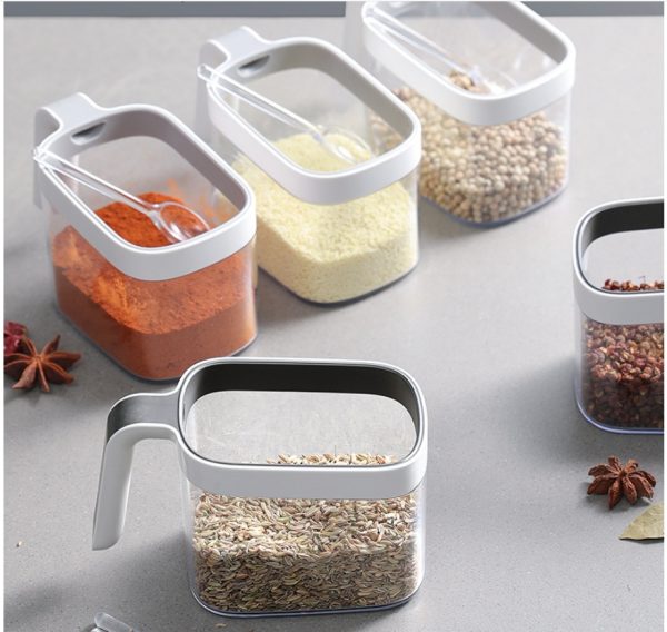 Wall-Mounted Spice Rack Set