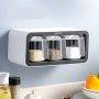 Wall-Mounted Spice Rack Set