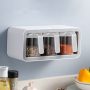 Wall-Mounted Spice Rack Set