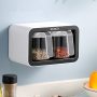 Wall-Mounted Spice Rack Set
