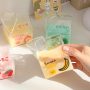 Glass Milk Cup - Transparent Drinkware