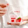 Glass Milk Cup - Transparent Drinkware