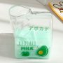 Glass Milk Cup - Transparent Drinkware
